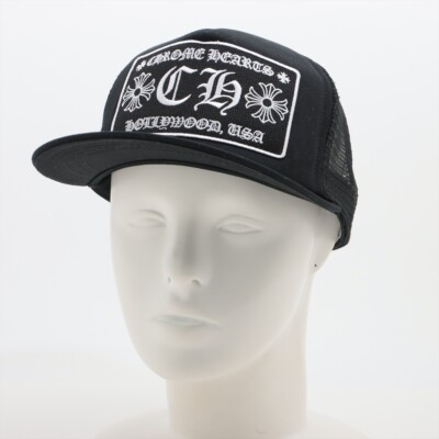 Chrome Hearts Trucker Cap Cotton & Polyester ONE SIZE 53-60 Chrome Hearts Trucker Cap Cotton & Polyester ONE SIZE 53-60