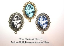 Mary Holding Jesus Catholic Rosary Center/Part/Supply /SelectSilver/ Bronze/Gold