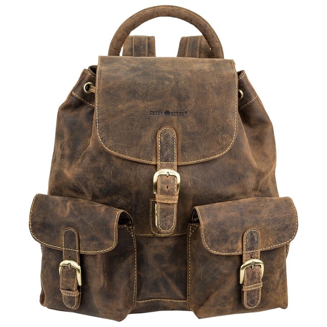 Greenburry Vintage Zaino Pelle 35 cm Marrone (e5b) | Acquisti Online su eBay