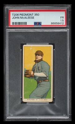 1909-11 T206 John Mcaleese PSA 1.5 Piedmont 350 | eBay