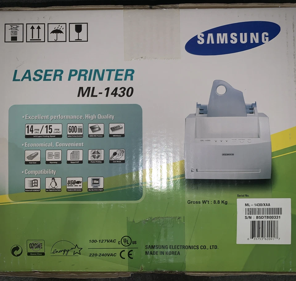 Samsung Laser Printer ML-1430 Brand New Sealed Excellent Economical - Image 3 of 4
