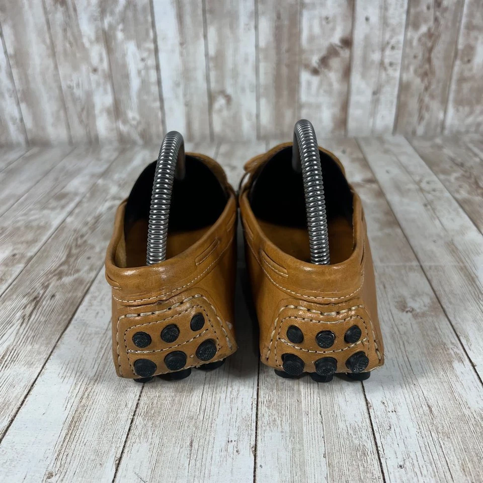 Mocasines de conducción Mercanti Fiorentini de cuero brasileño mocasines cómodos talla 8B Foto 3 de 4