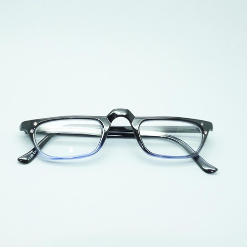 Purple Black Ombre Half Eye Reading Glasses Rhinestone Accent Sophisticate +1.25 - Picture 4 of 4