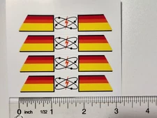 Tiny Tonka Utility Company Stickers For Tiny Bell System Bucket Truck 1978