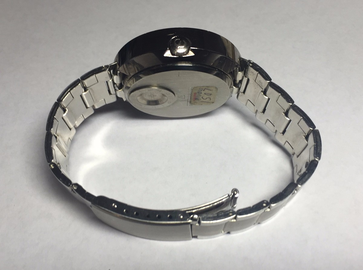ELGIN SWISSONIC VINTAGE STAINLESS STEEL WATCH NEEDS BATTERY Vintage from circa 1970 main image 3