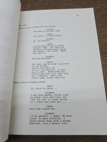 Striptease Screenplay Script June 1995. Andrew Bergman, Demi Moore Bert Reynolds - Picture 5 of 11