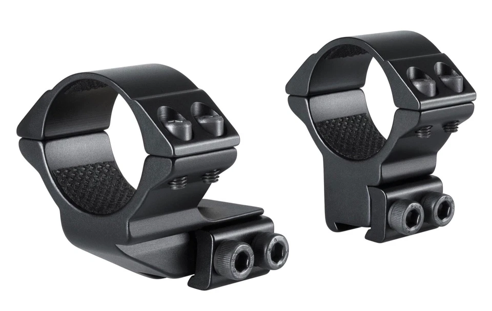 HAWKE 22122 Ringmontage 30 mm Hoch 1 Zoll Versatzgröße 9-11 mm