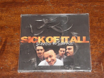 SICK OF IT ALL - SCRATCH THE SURFACE (CD SINGLE 1994) includes 3 B-SIDES
