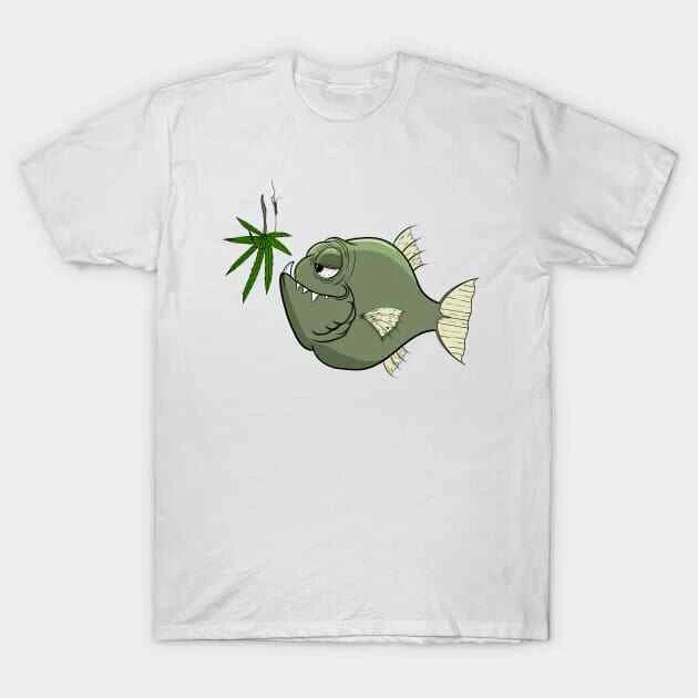 Fishing with weed Made in Australia T-Shirt