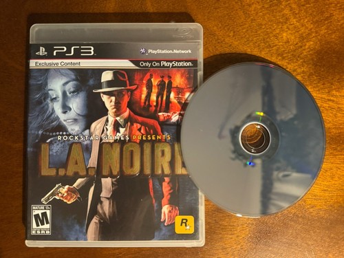 LA Noire Games Playstation 3 PS3 Rockstar Games CIB Mint Condition Free Shipping - Picture 3 of 4