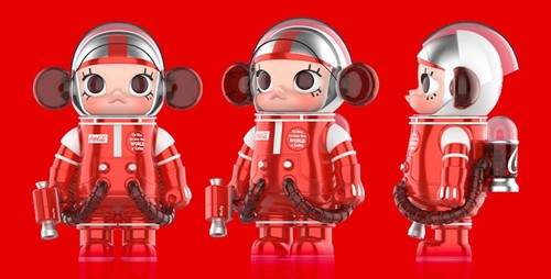 PopMart Mega Collection 400% Mega Space Molly Classic Coca Cola - Imagen 6 de 9