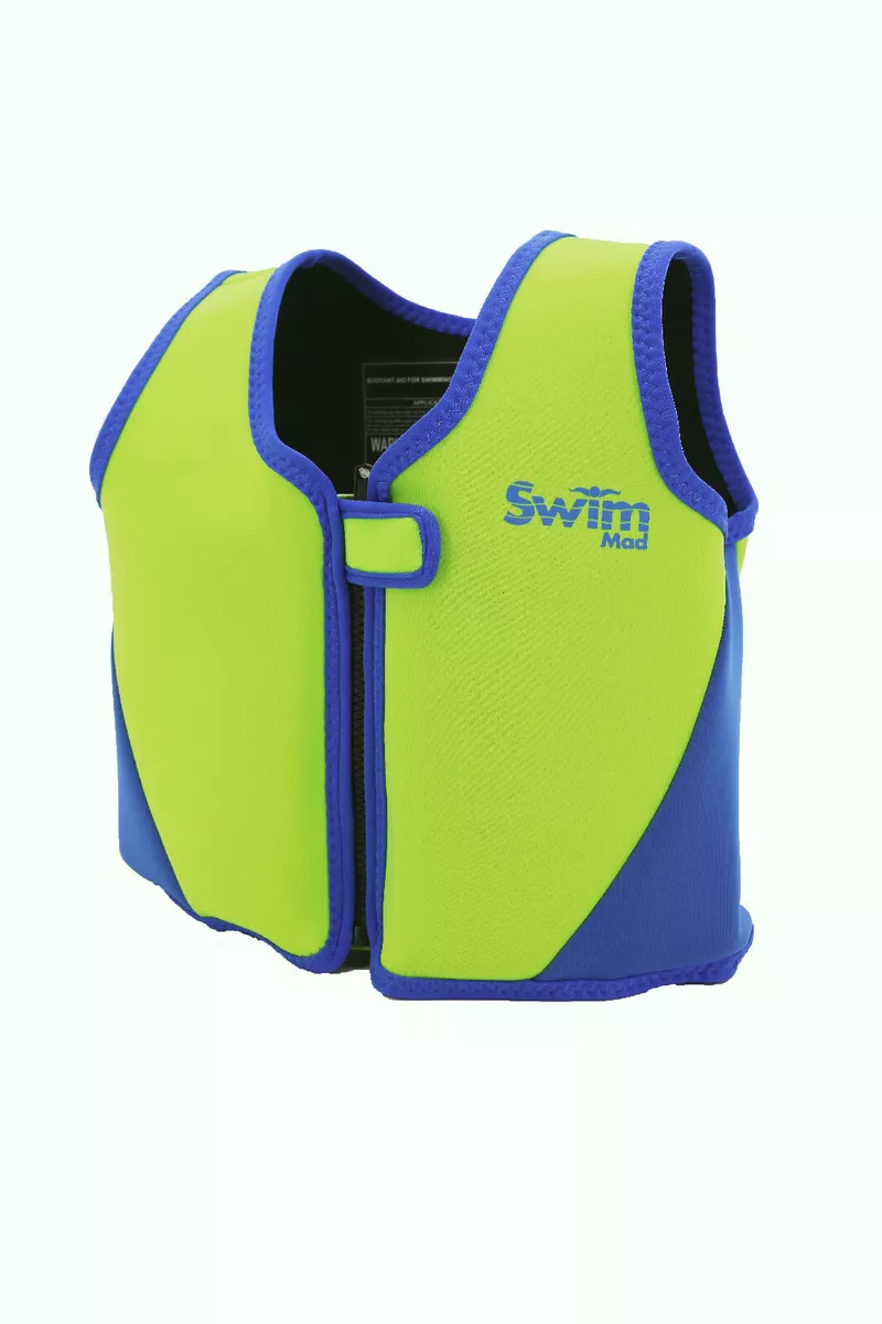 Swim jacket with store removable floats