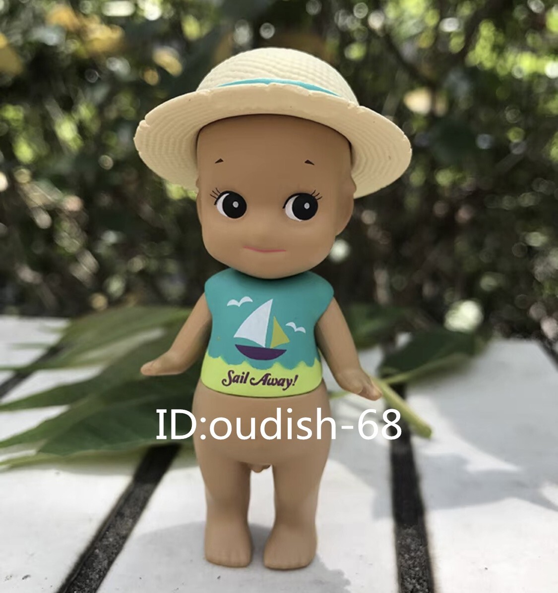 Green Authentic Sonny Angel Caribbean Sea Seies Mini Figure Kawaii