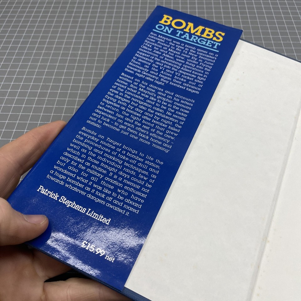 ORIGINAL WAR MILITARY BOOK HARD WW2 Bombs On Target Bomber Mayhill T eBay