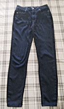 Paige Womens 5 Pocket Jeans Jeggings Dark Blue Size 27 (28x28) Made in USA