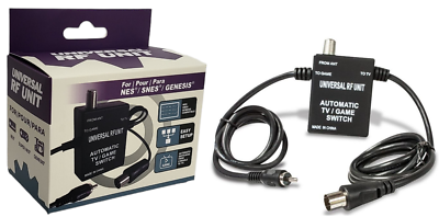 その他 3D TV Game Adapter Universal RF Unit Adapter - Automatic TV/Game Switch SNES, NES