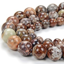 Natural Australian Opal Gemstone Grd AA Round 5MM 6MM 7MM 8MM Loose Beads D308 