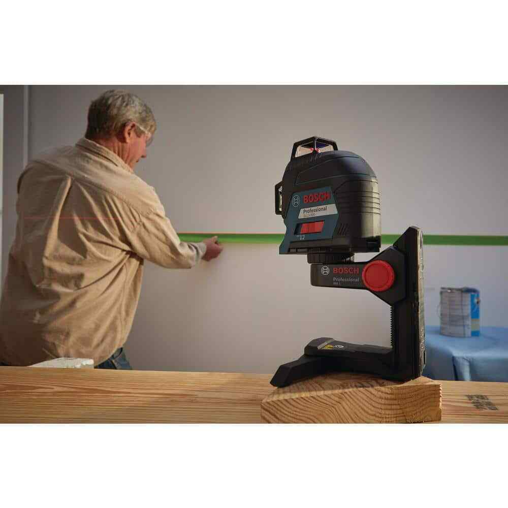 Precision Laser Level with Micro-Adjust Height & Powerful Magnets  