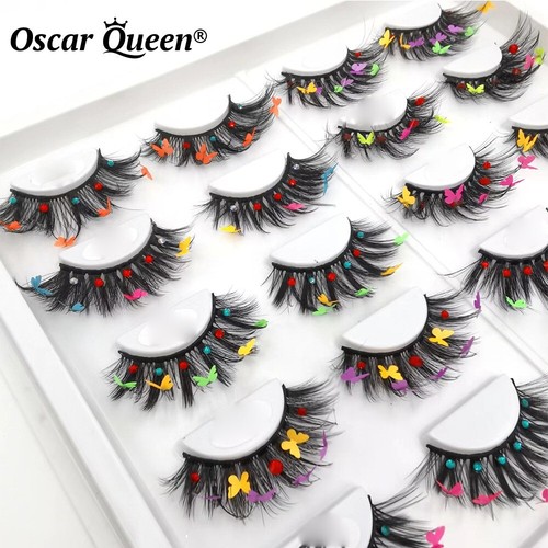 Mink Lashes With Butterfly's Stars Flowers 5D Eyelashes Extension Wholesale Bulk - Picture 5 of 6