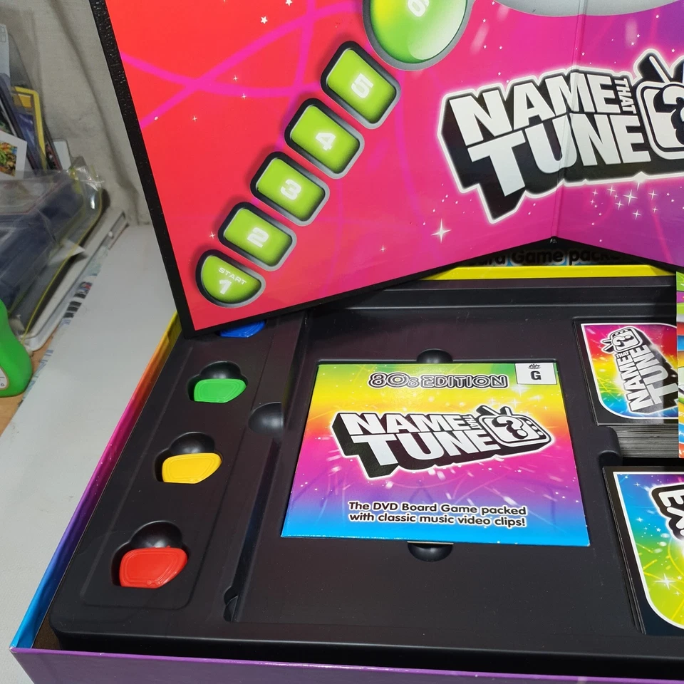 Name That Tune 80s Edition DVD Interactive Board Game Complete - Image 4 of 4