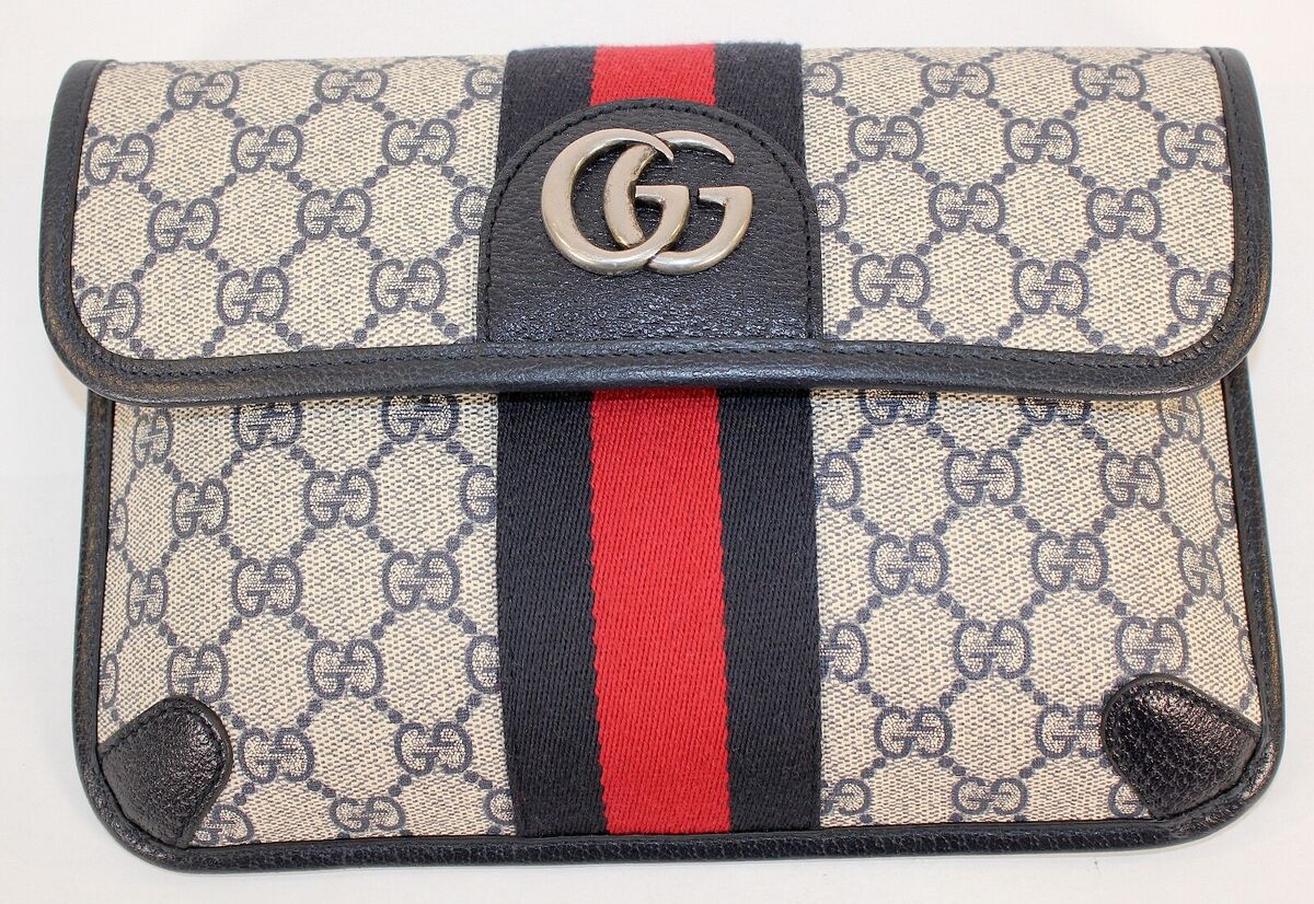 Gucci GG Supreme Monogram Ophidia Small Belt Bag 674081 Gucci GG Supreme Monogram Ophidia Small Belt Bag 674081