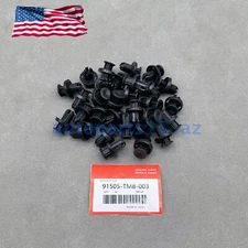 New! 30PCS NEW FOR HONDA BUMPER / UNDER COVER RETAINER CLIP 91505-TM8-003 US