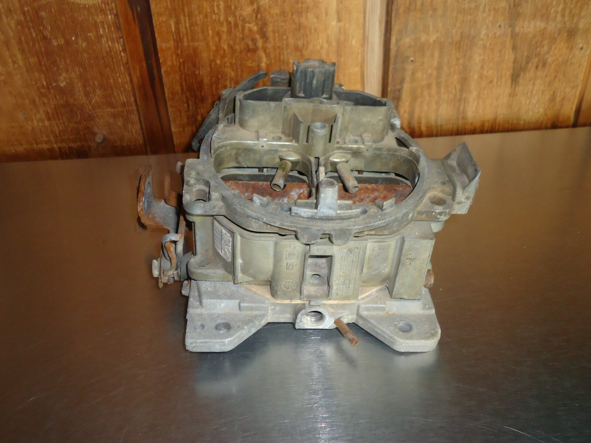 Rochester 4-Barrel Quadrajet Carburetor 17084226 1984 1985 Chevy