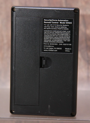 X-10 Powerhouse Remote Security System Alarm SH624 Universal Remote Control - Picture 4 of 6