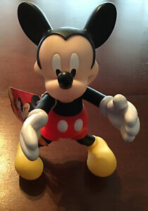 Mickey Mouse Articulated Disney Plastic Figurine Authentic Original Standing | eBay