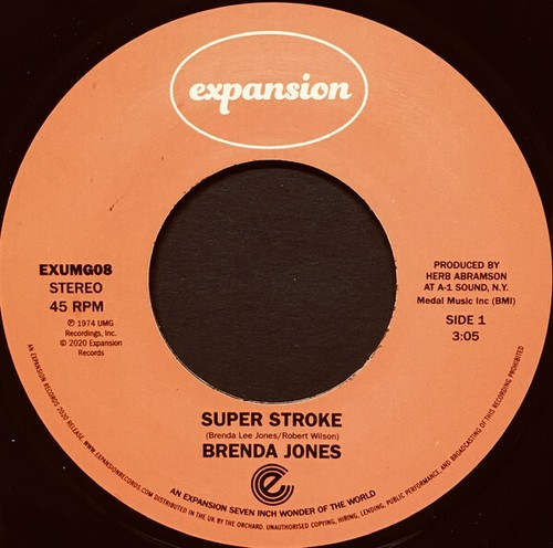 BRENDA JONES " SUPER STROKE " / " BAD MISTAKE " NEW UK 7 SOUL FUNK R&B