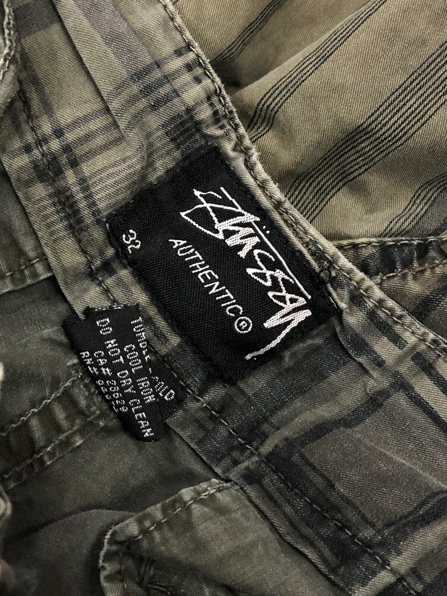 Vintage Stussy Shorts Mens 32 Beige Brown Streetwear Skate Vintage Stussy Shorts Mens 32 Beige Brown Streetwear Skate