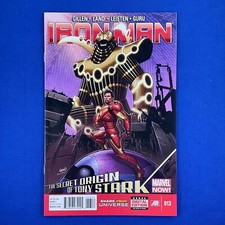 IRON MAN #13 The Secret Origin of Tony Stark Marvel Comics 2013 Kieron Gillen