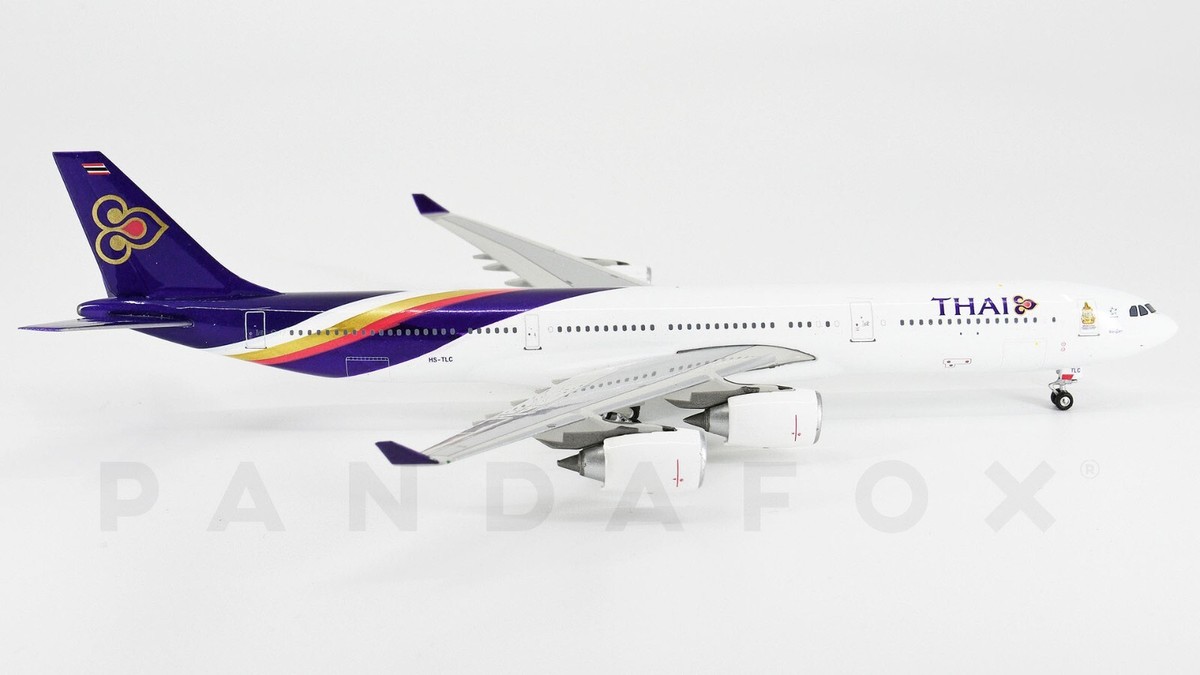Thai Airways Airbus A340-500 HS-TLC Phoenix 10543 PH4THA643