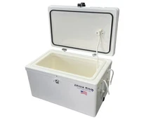 Frigid Rigid Cooler / Ice Chest, L 24in x W 15in x H 15in, NEW, (Minor Cracking)
