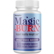 Magic Burn Weight Loss Support Formula, Genuine Fat Loss Supplement 60 Capsules
