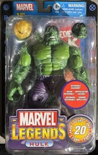 HULK - Marvel Legends Toybiz 20th Anniversary Retro Hasbro 6  Action Figure NEW