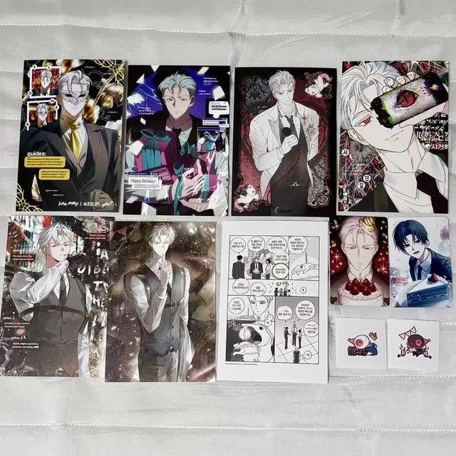 DOKDAM Choi Han Birthday Goods Stack of Postcards Set