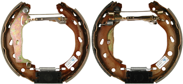 Ate Bremsbackensatz Vormontiert Mit ZubehöR Hinten (03.0520-6522.3) FüR Smart-image