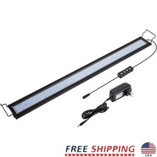 20W Full Spectrum LED Aquarium Light W/ Extendable Brackets External Controller