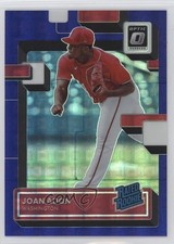 2022 Panini Donruss Optic Rated Rookie Purple Pandora Prizm 7/99 Joan Adon 1os1