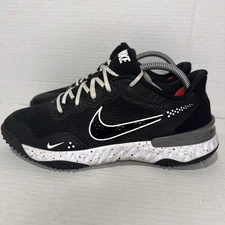 Nike Men’s Alpha Huarache Elite 3 Turf Shoes Baseball Black  Size 8 CK0748-010