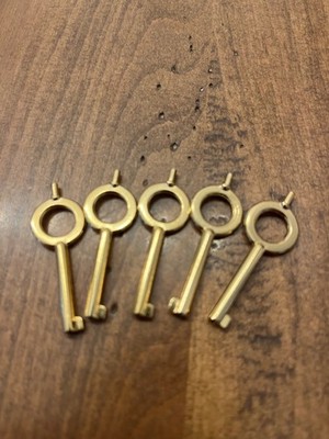 Smith and Wesson handcuff key Gold Plated lot of 5