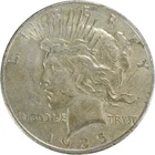 1935-S Peace Silver Dollar EF Uncertified #921