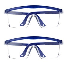 Safety Glasses Clear Anti-Fog & Anti-Scratch Eye Protection Work/Lab Goggles UK