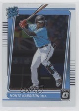 2021 Panini Donruss Optic Rated Rookie Monte Harrison #99 2l4
