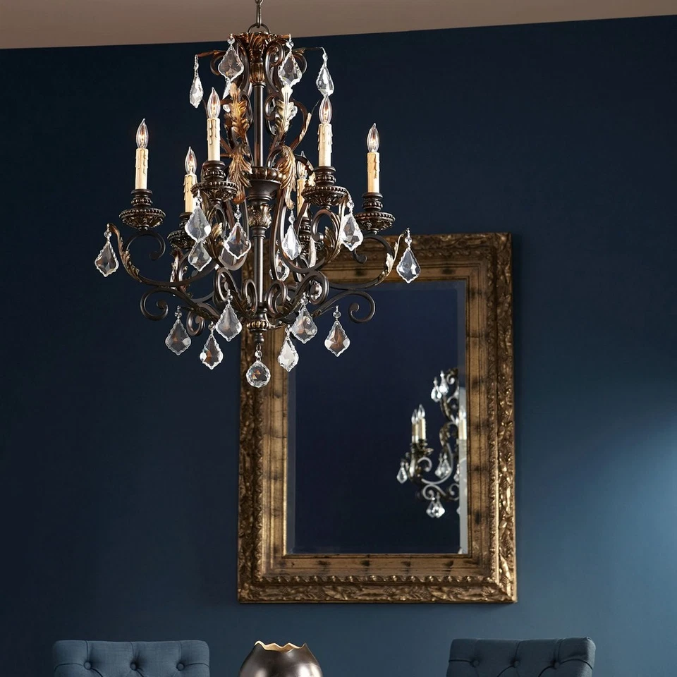 Rio Salado - Araña de seis luces - Araña de instalación tradicional Foto 2 de 2