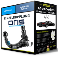 Abnehmbare AnhäNgerkupplung für Mercedes E-Klasse Cabriolet 10-17 Typ A207 Oris