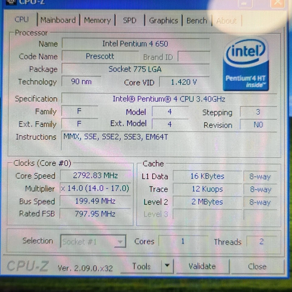 HP Pavilion zd8000 17" Laptop Pentium 4 650 3.4GHz 2GB ATI Radeon X600 160GB XP - Image 3 of 4