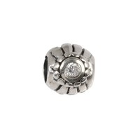 Carlobiagi Charm Bead Ball Zirkonia 925 Echt Silber Schmuck Element BBSCZ76C