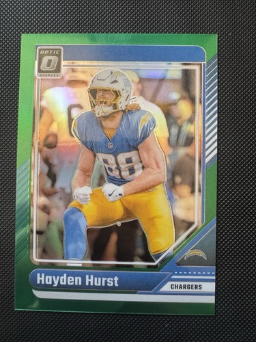 2024 Panini Donruss Optic Hayden Hurst #110 Green Prizm /5